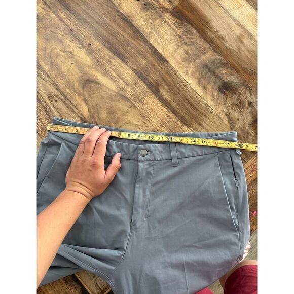 Lululemon Men's Gray Stretch Cotton VersaTwill Slim-Fit Trouser Pants Size 36 - Picture 5 of 5